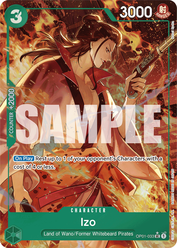 Izo (OP01-033) (Alternate Art) OP01-033_p5