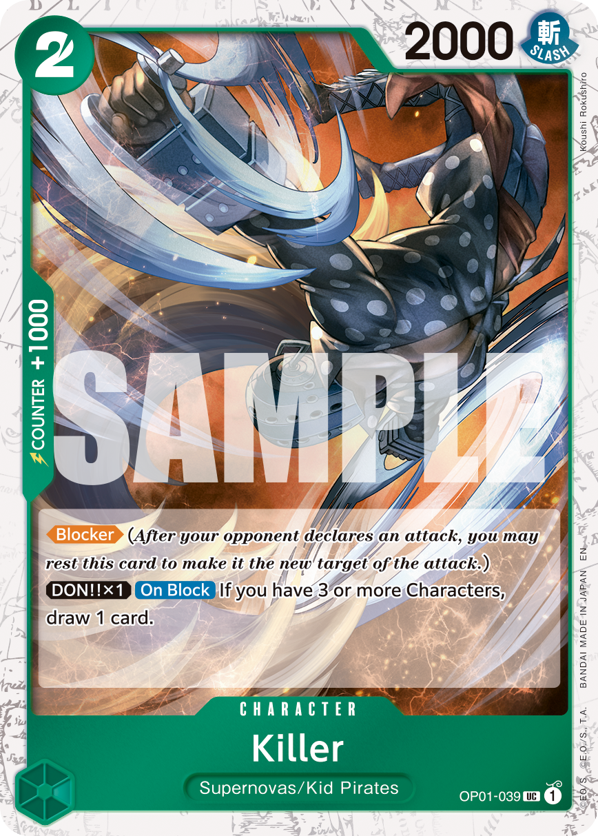 Killer (Pirate Foil) (alternativ bild) OP01-039_p1