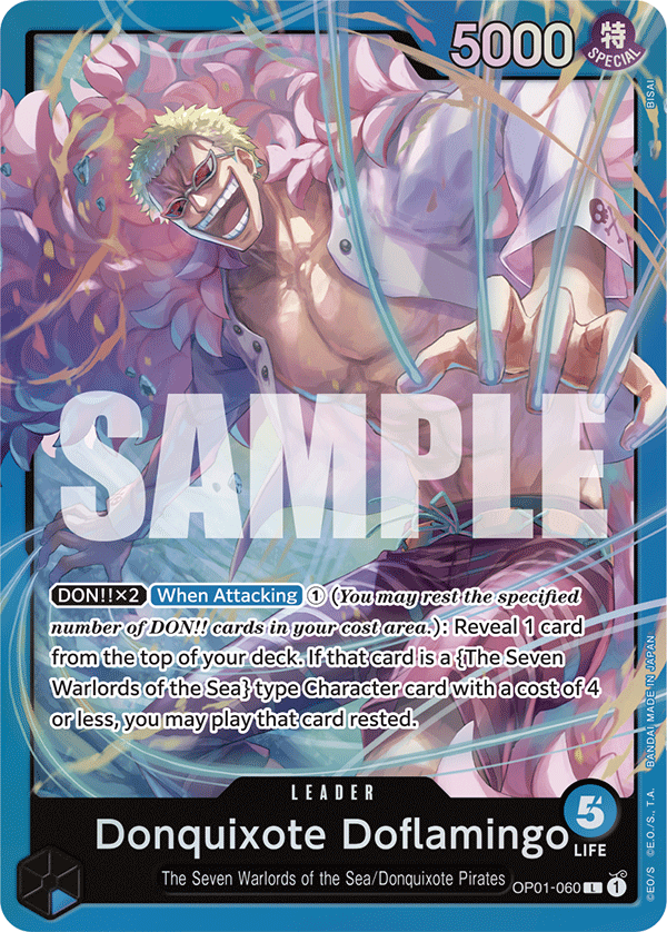 Donquixote Doflamingo (OP01-060) (alternativ bild) OP01-060_p2