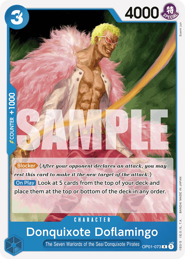 Donquixote Doflamingo (OP01-073) (alternativ bild) OP01-073_r1