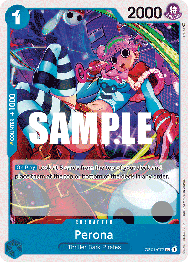 Perona OP01-077 – Romance Dawn