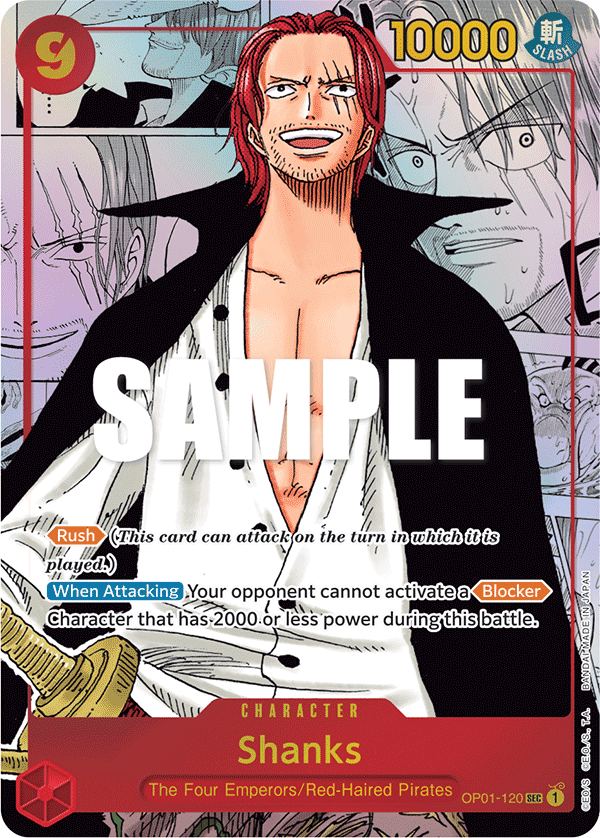 Shanks (Parallel) (Manga) (Alternate Art) OP01-120_p2