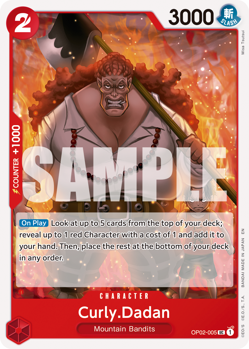 Curly.Dadan (Reprint) (alternativ bild) OP02-005_r1