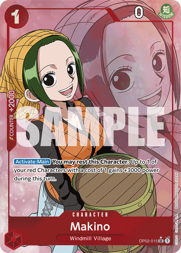 Makino (Full Art) (alternativ bild) OP02-015_p4