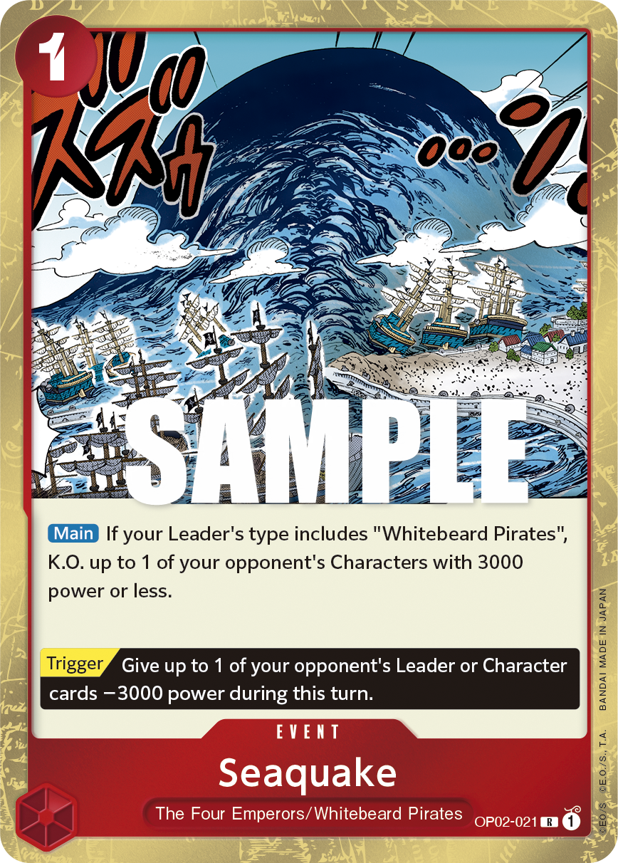 Seaquake OP02-021