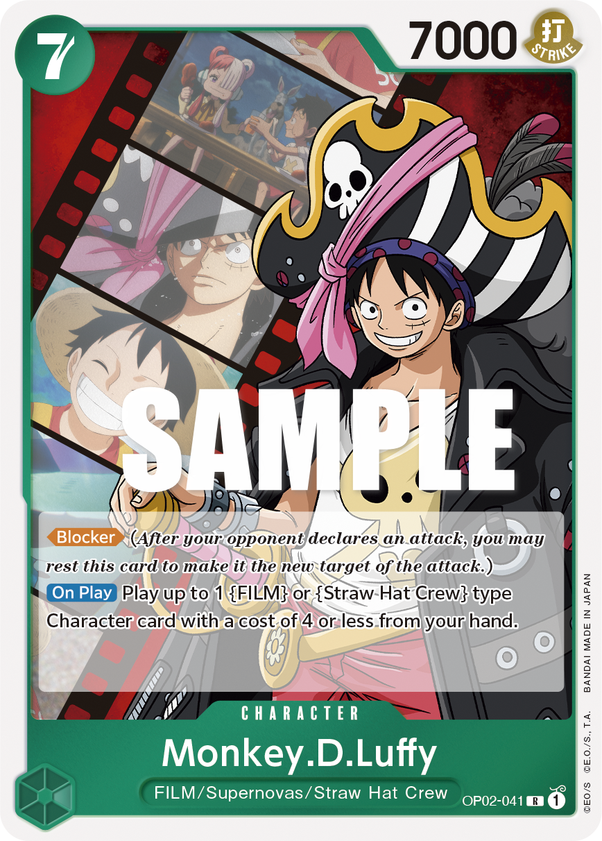 Monkey.D.Luffy (041) OP02-041