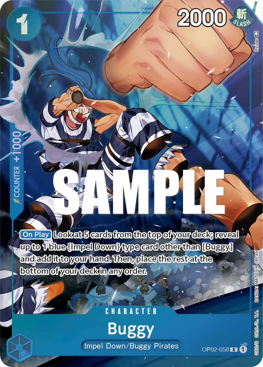 Buggy (Alternate Art) OP02-058_p1