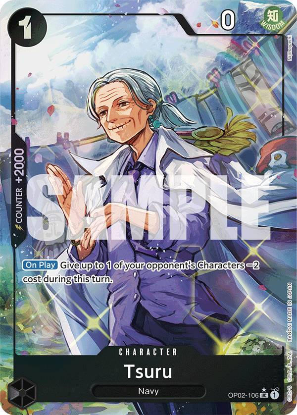 Tsuru (Full Art) (alternativ bild) OP02-106_p5