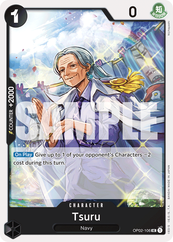 Tsuru (Reprint) (alternativ bild) OP02-106_r2