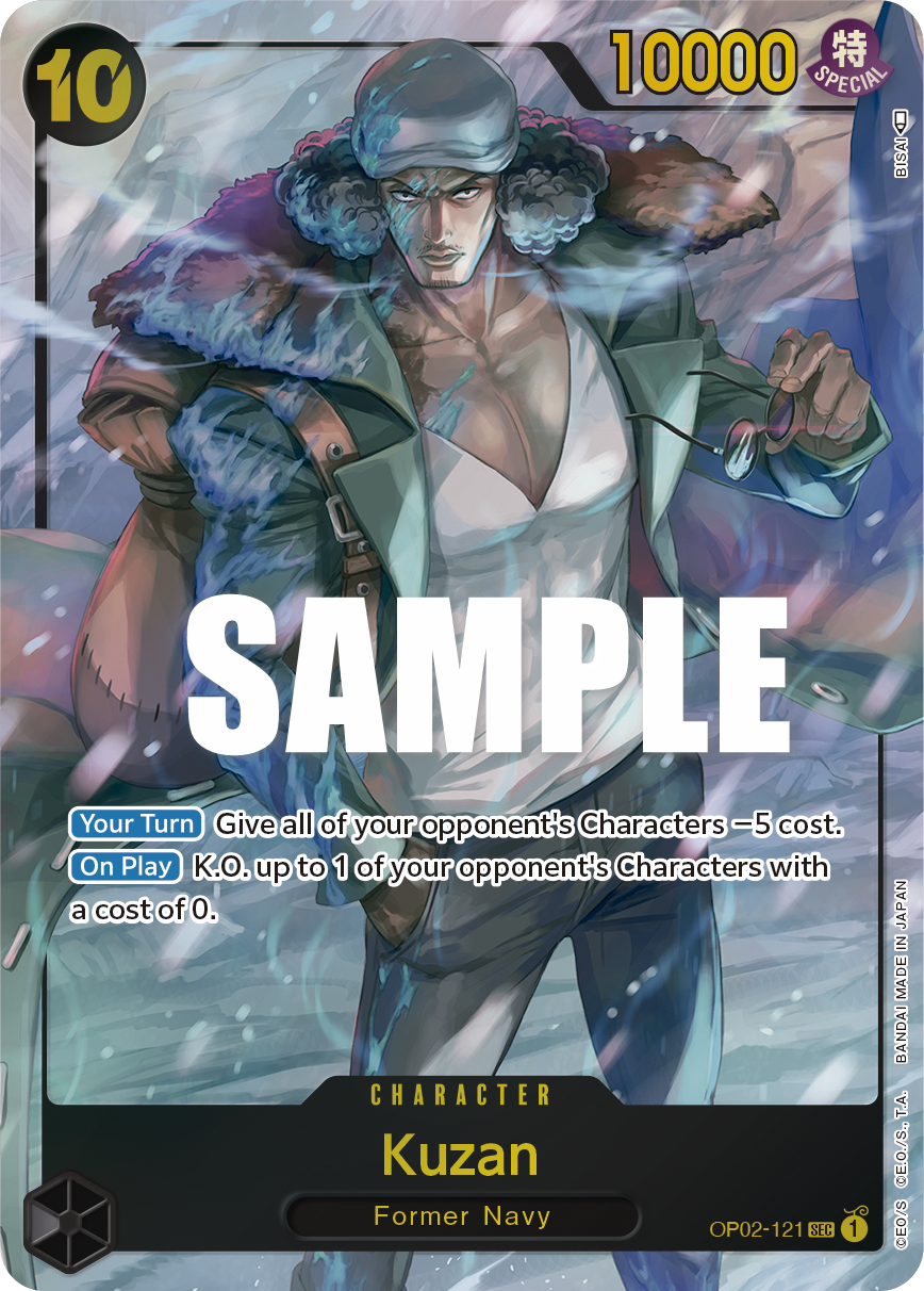 Kuzan (121) (Alternate Art) OP02-121_p1
