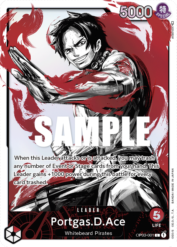 Portgas.D.Ace (Alternate Art) OP03-001_p1