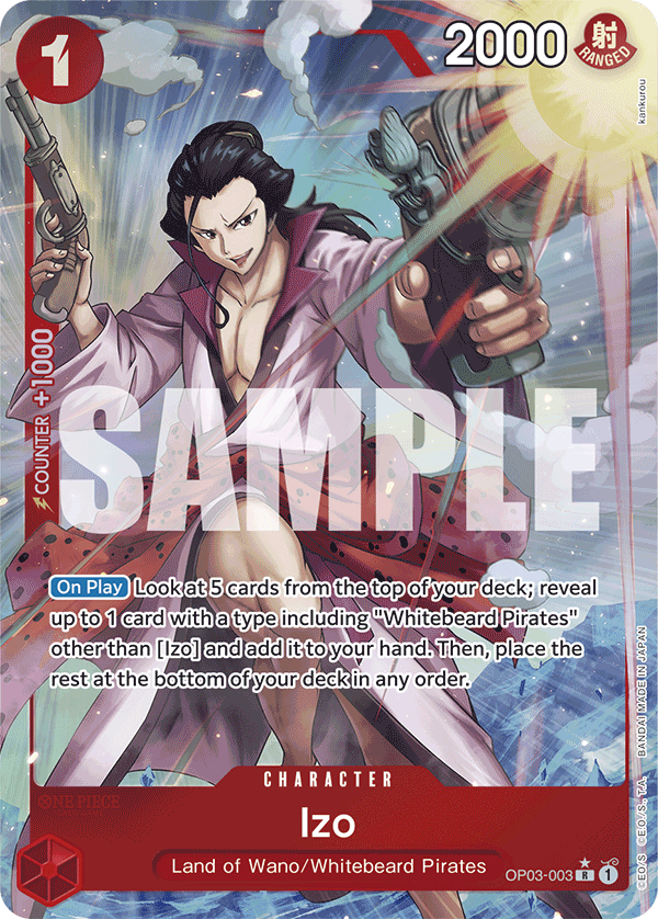 Izo (OP03-003) (Full Art) (alternativ bild) OP03-003_p5