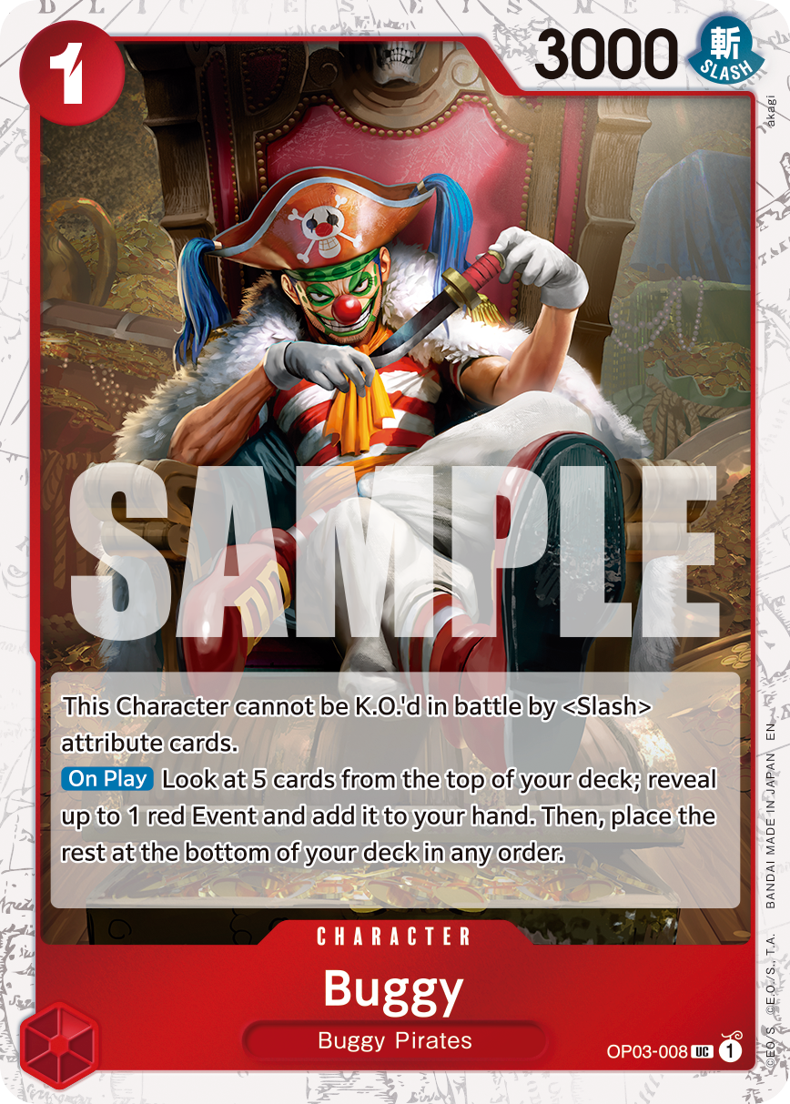 Buggy - OP03-008 (Pirate Foil) (alternativ bild) OP03-008_p2