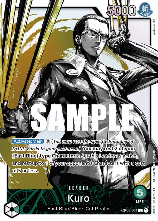 Kuro (Alternate Art) OP03-021_p1