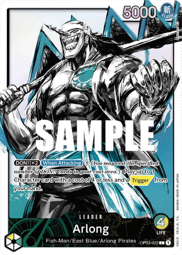 Arlong (Alternate Art) OP03-022_p1