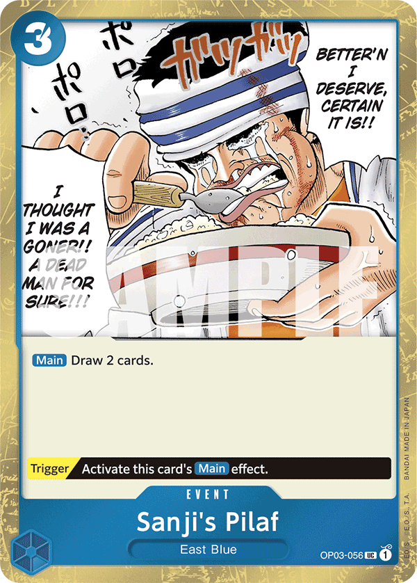 Sanji's Pilaf (Jolly Roger Foil) (alternativ bild) OP03-056_p2