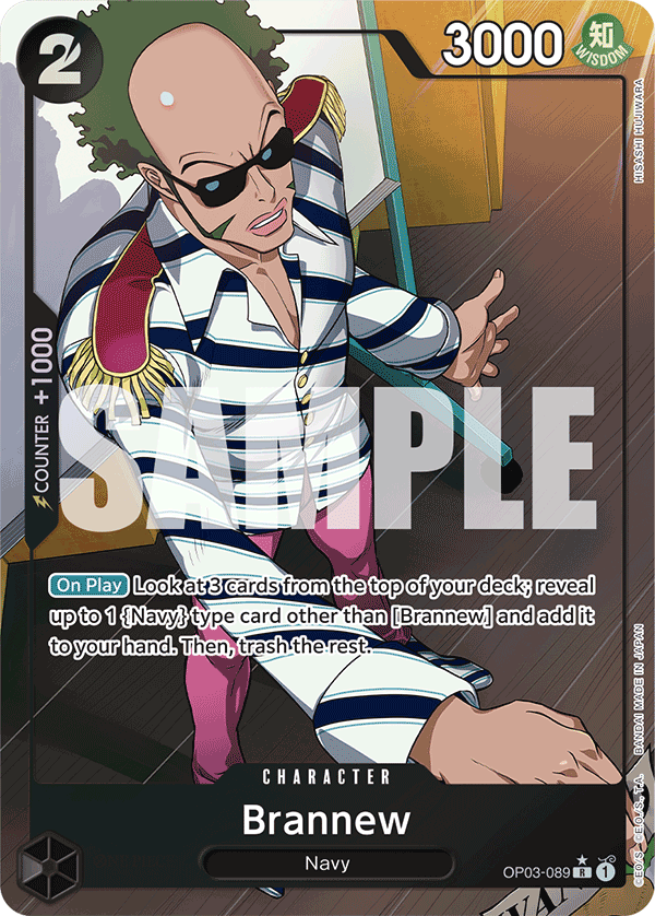Brannew (Full Art) (alternativ bild) OP03-089_p5