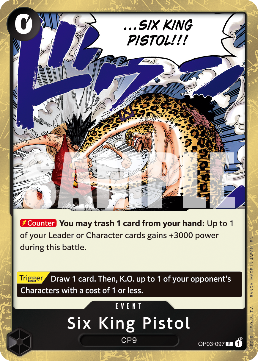 Six King Pistol (Reprint) (alternativ bild) OP03-097_r1