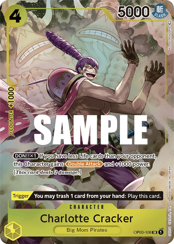 Charlotte Cracker (Alternate Art) OP03-108_p1