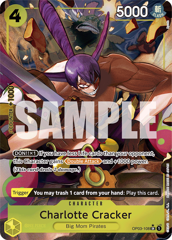 Charlotte Cracker (Alternate Art) OP03-108_p3