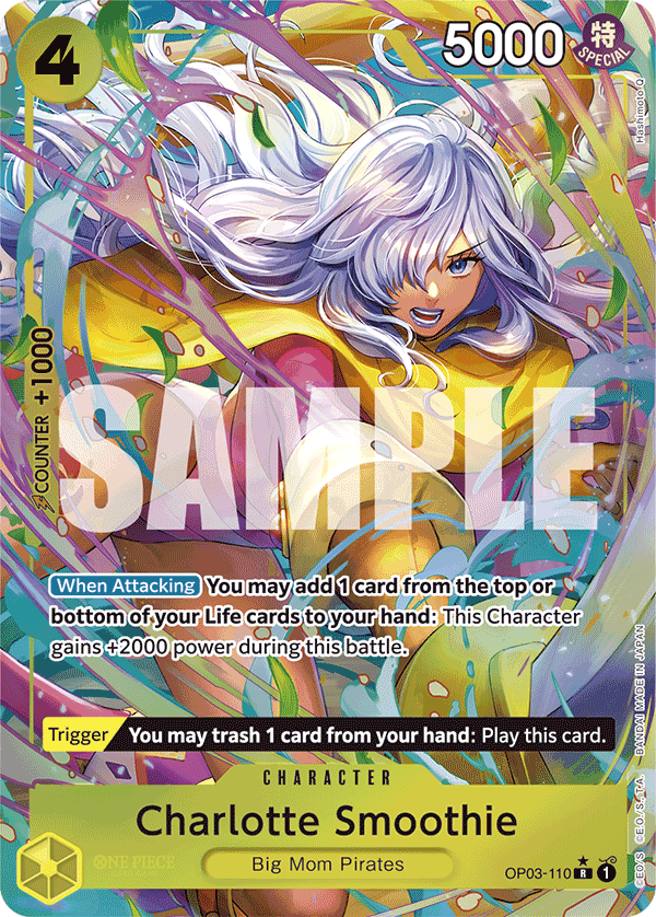 Charlotte Smoothie (Alternate Art) OP03-110_p5