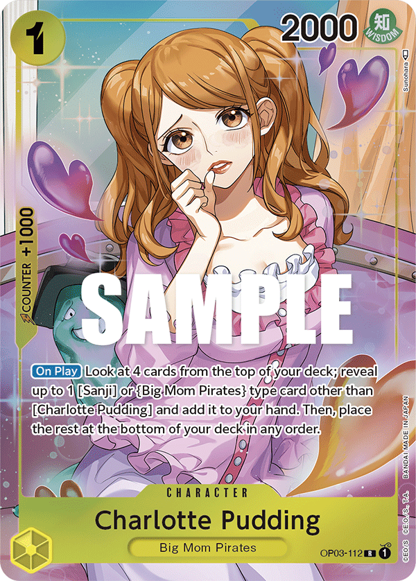 Charlotte Pudding (Alternate Art) OP03-112_p1