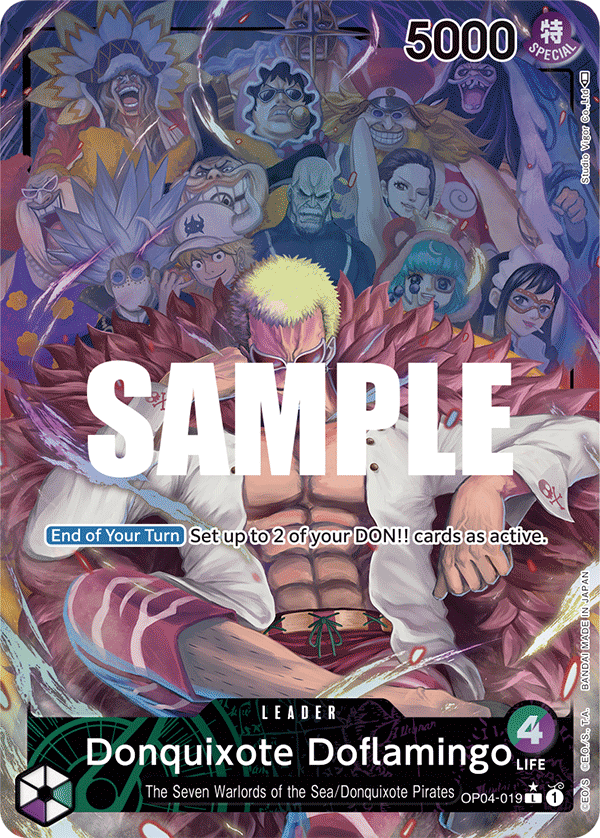 Donquixote Doflamingo (019) (Alternate Art) OP04-019_p1