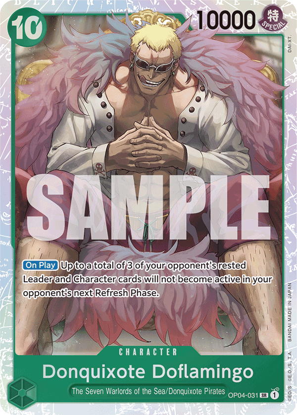 Donquixote Doflamingo (Reprint) (alternativ bild) OP04-031_r1