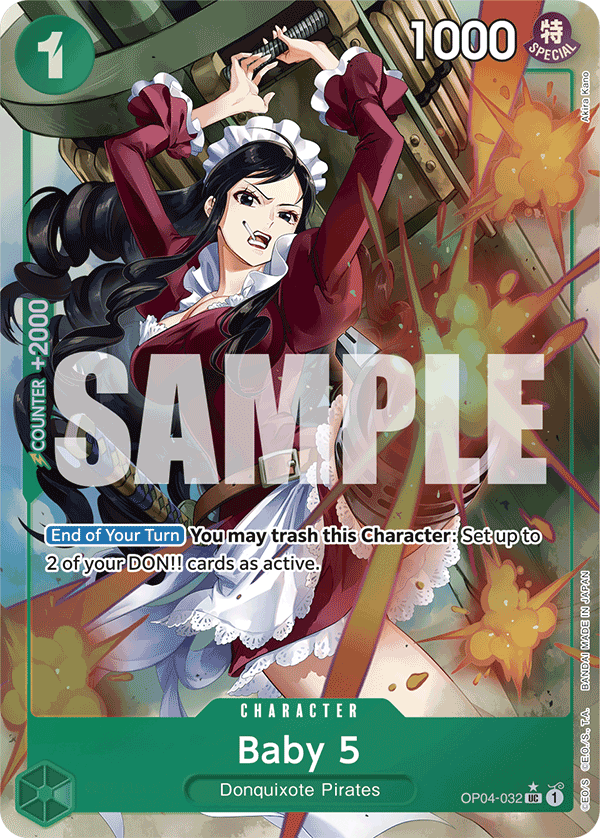 Baby 5 (OP04-032) (Full Art) (alternativ bild) OP04-032_p3