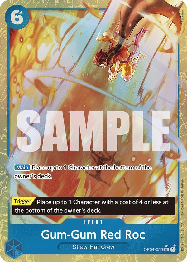 Gum-Gum Red Roc (Alternate Art) OP04-056_p2