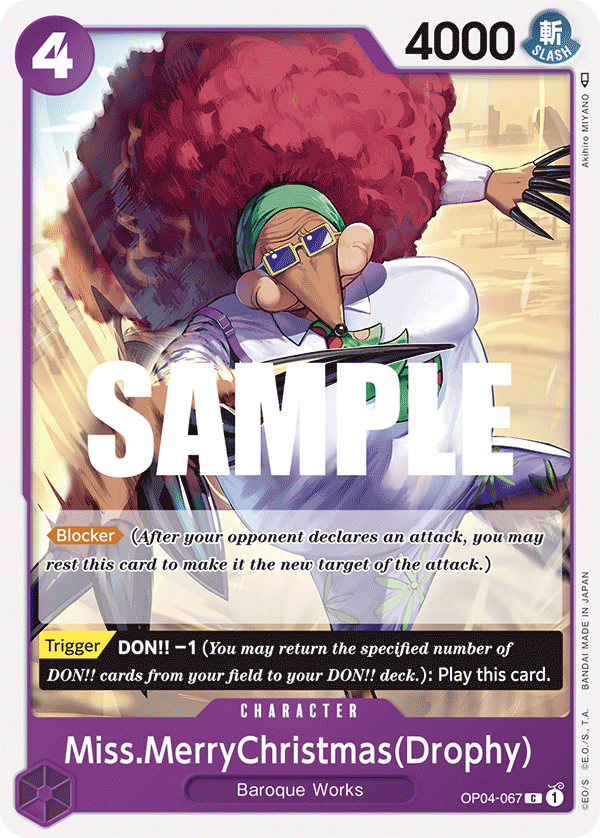 Miss.MerryChristmas(Drophy) OP04-067