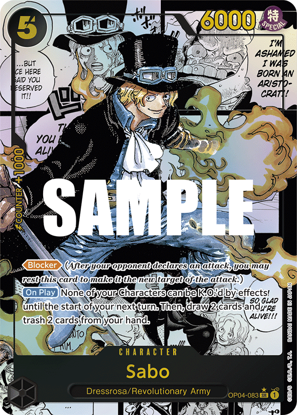 Sabo (Alternate Art) (Manga) OP04-083_p2