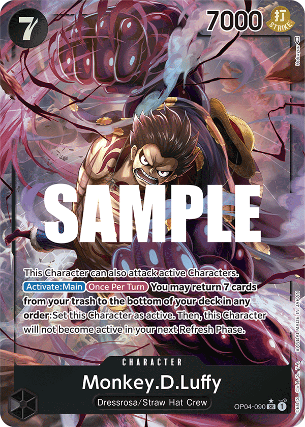 Monkey.D.Luffy (090) (Alternate Art) OP04-090_p1