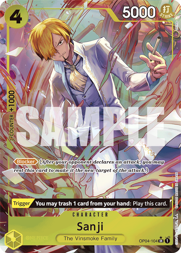 Sanji (OP04-104) (Alternate Art) OP04-104_p3