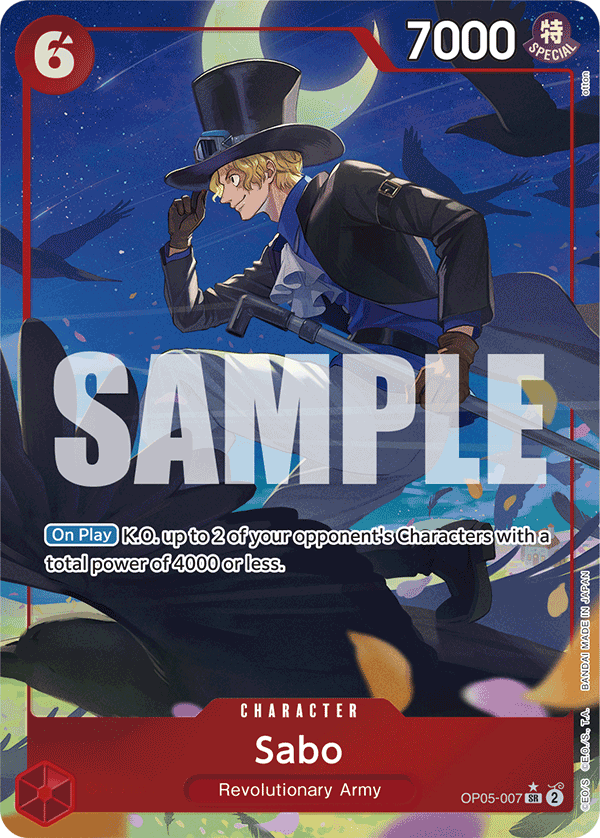 Sabo (OP05-007) (Alternate Art) OP05-007_p3