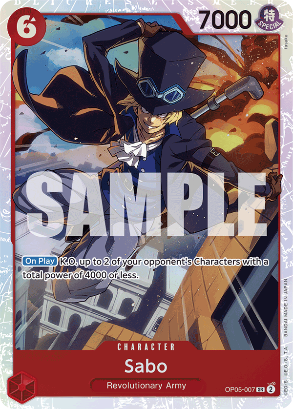 Sabo (OP05-007) (Reprint) (alternativ bild) OP05-007_r1
