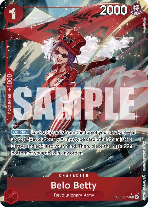 Belo Betty (Full Art) (alternativ bild) OP05-015_p4