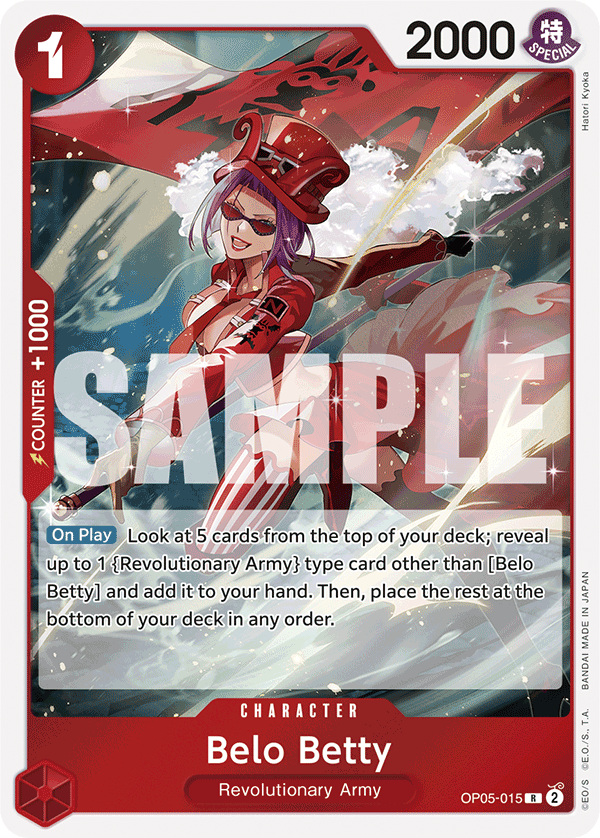 Belo Betty (OP05-015) (Reprint) (alternativ bild) OP05-015_r1
