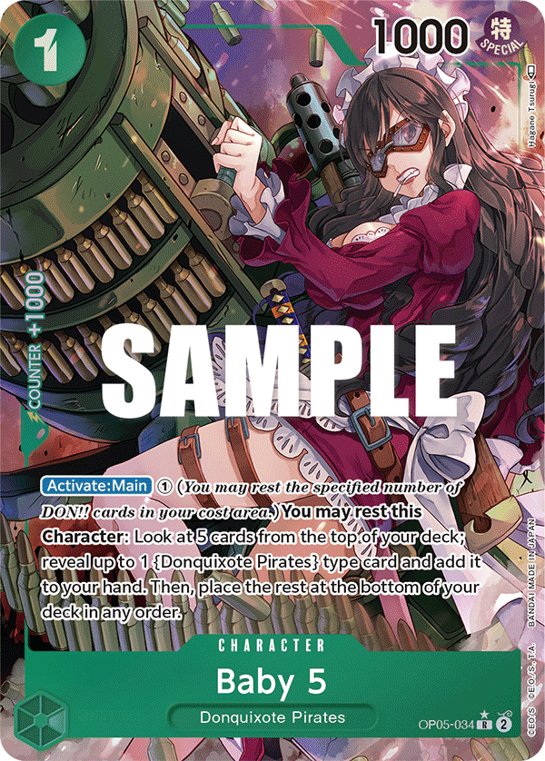Baby 5 (034) (Alternate Art) OP05-034_p1