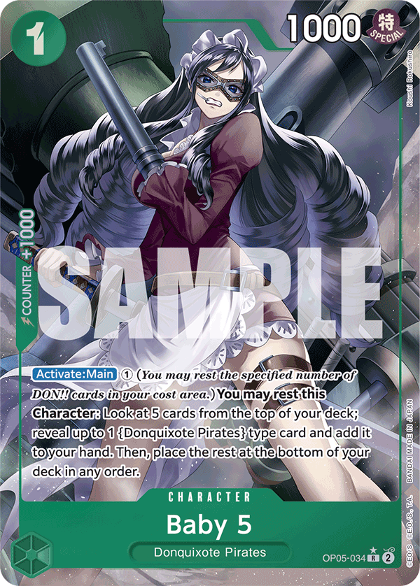Baby 5 (OP05-034) (Full Art) (alternativ bild) OP05-034_p4