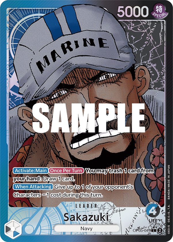 Sakazuki (Alternate Art) OP05-041_p1