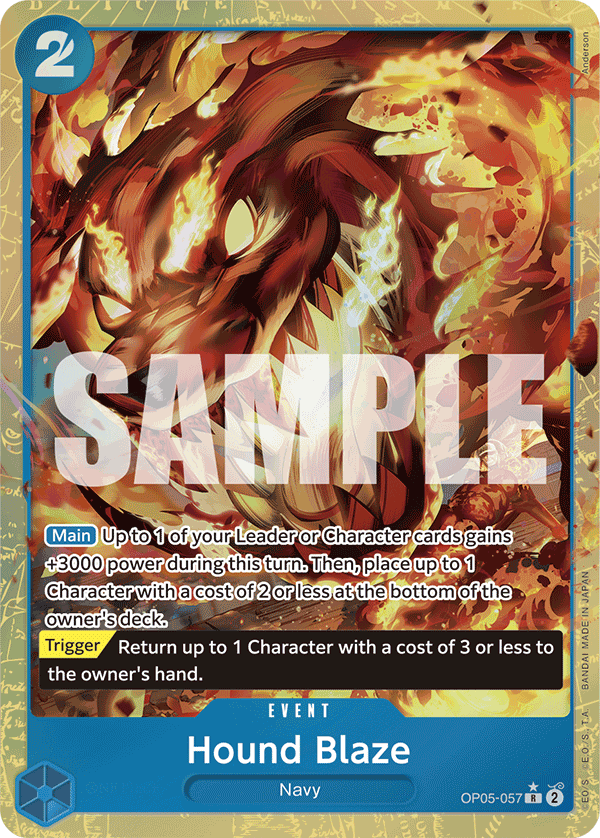Hound Blaze (Alternate Art) OP05-057_p4