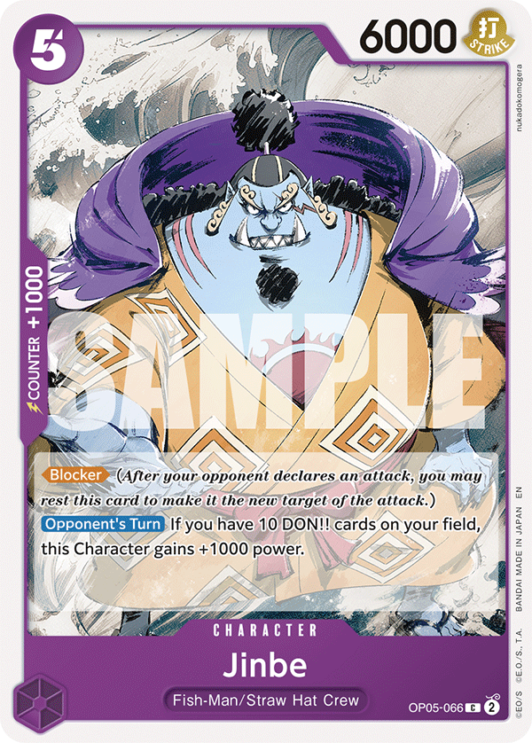 Jinbe (Reprint) (alternativ bild) OP05-066_r2