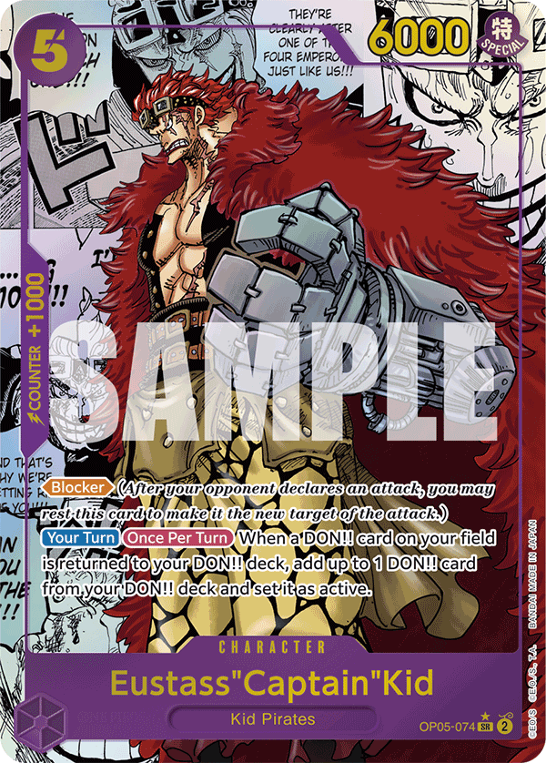 Eustass"Captain"Kid (OP05-074) (Manga) OP05-074_r2