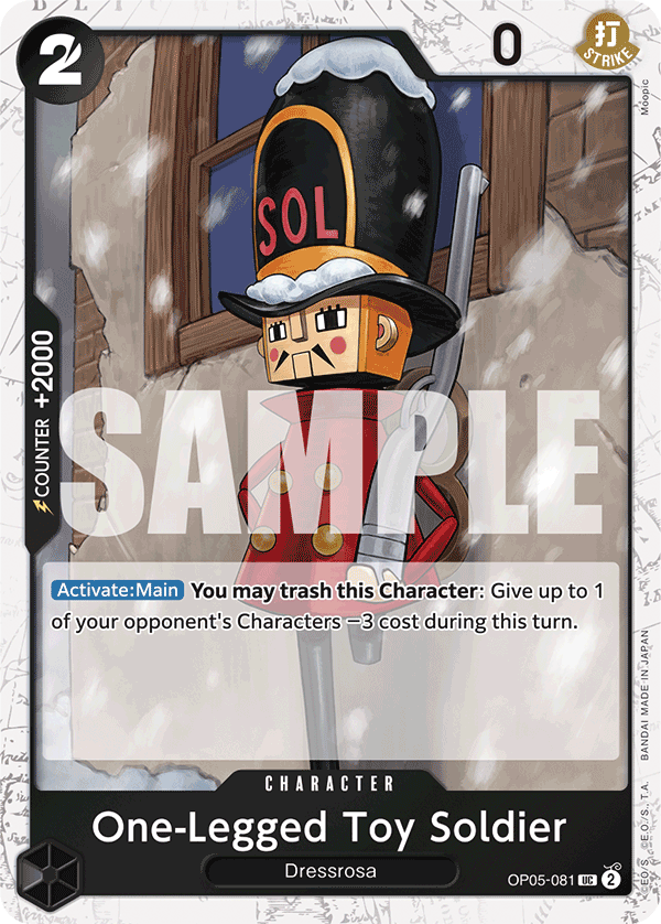 One-Legged Toy Soldier (Jolly Roger Foil) (alternativ bild) OP05-081_p2