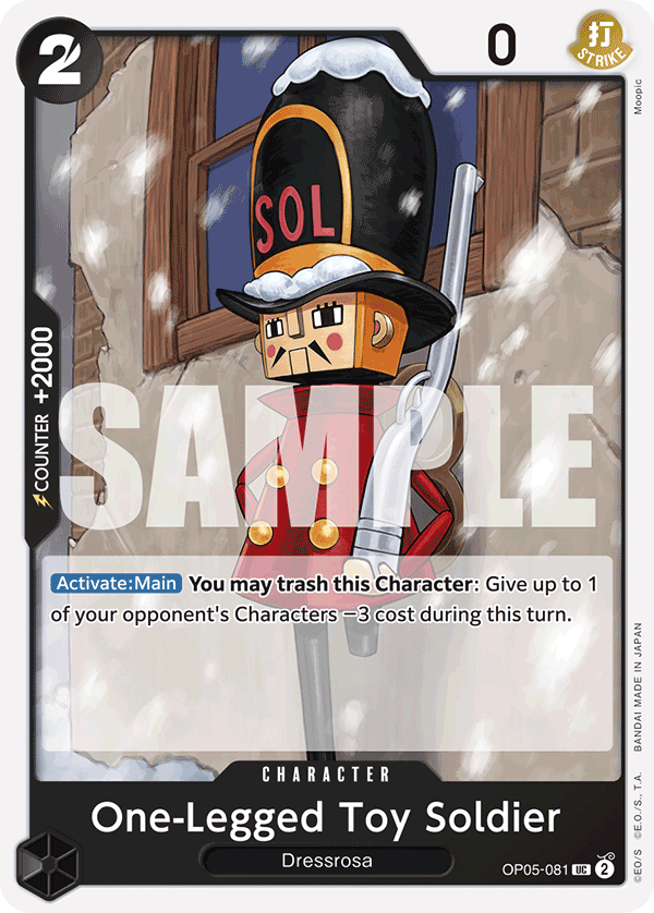 One-Legged Toy Soldier (Reprint) (alternativ bild) OP05-081_r1