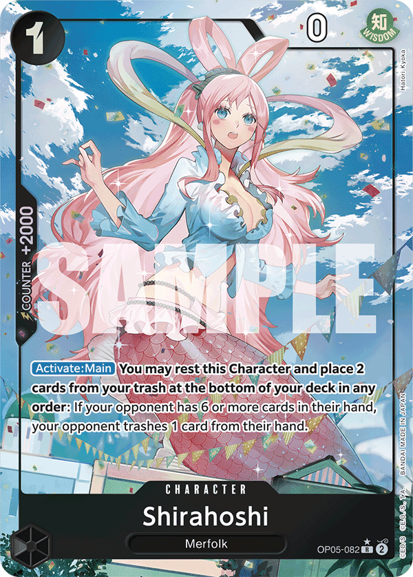 Shirahoshi (OP05-082) (Full Art) (alternativ bild) OP05-082_p3