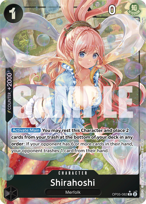 Shirahoshi (OP05-082) (Alternate Art) OP05-082_p4
