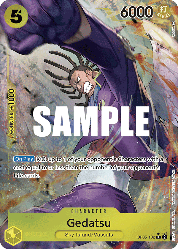 Gedatsu (Alternate Art) OP05-102_p1