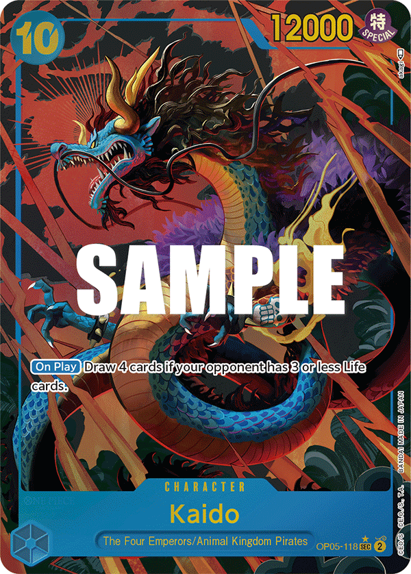 Kaido (118) (Alternate Art) OP05-118_p1
